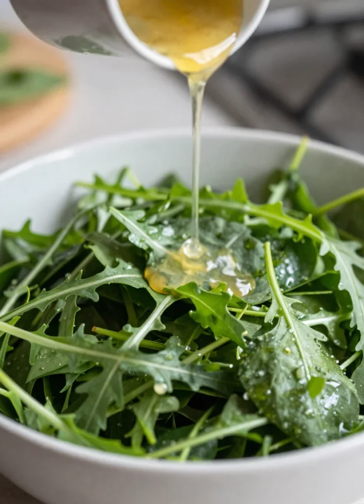Arugula and Spinach Salad