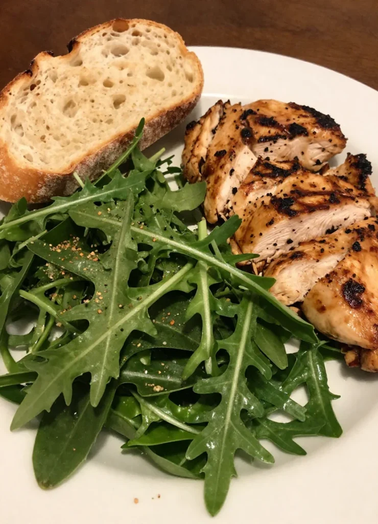 Arugula and Spinach Salad
