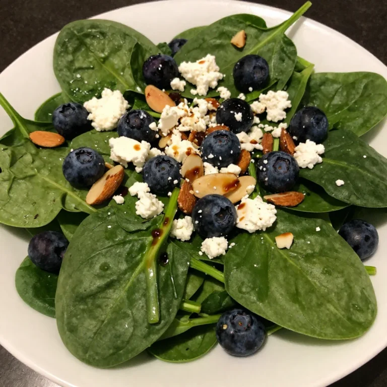 Blueberry Spinach Salad