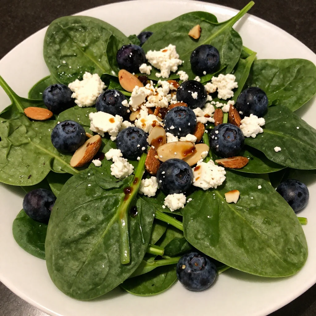 Blueberry Spinach Salad