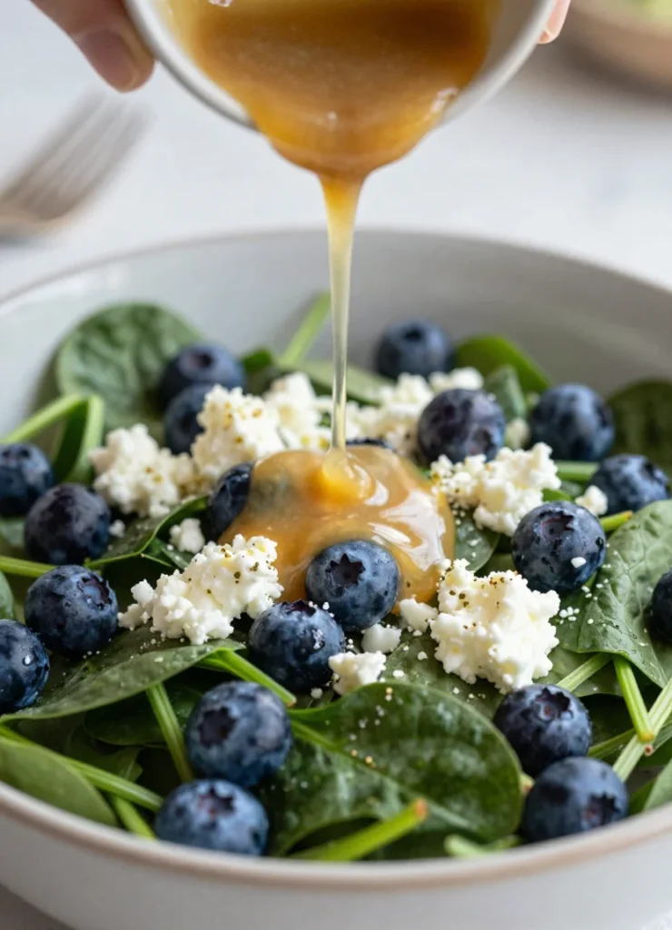 Blueberry Spinach Salad
