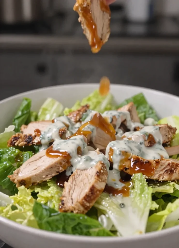 Chopped Buffalo Chicken Salad