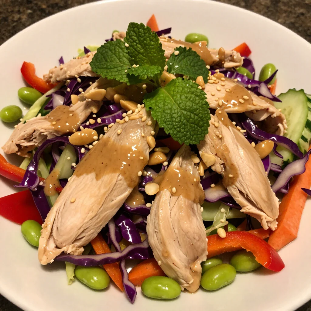 Chopped Thai Salad With Chicken
