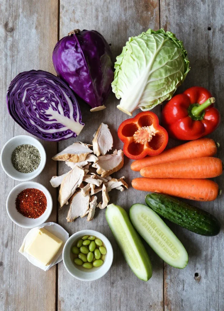 Chopped Thai Salad With Chicken