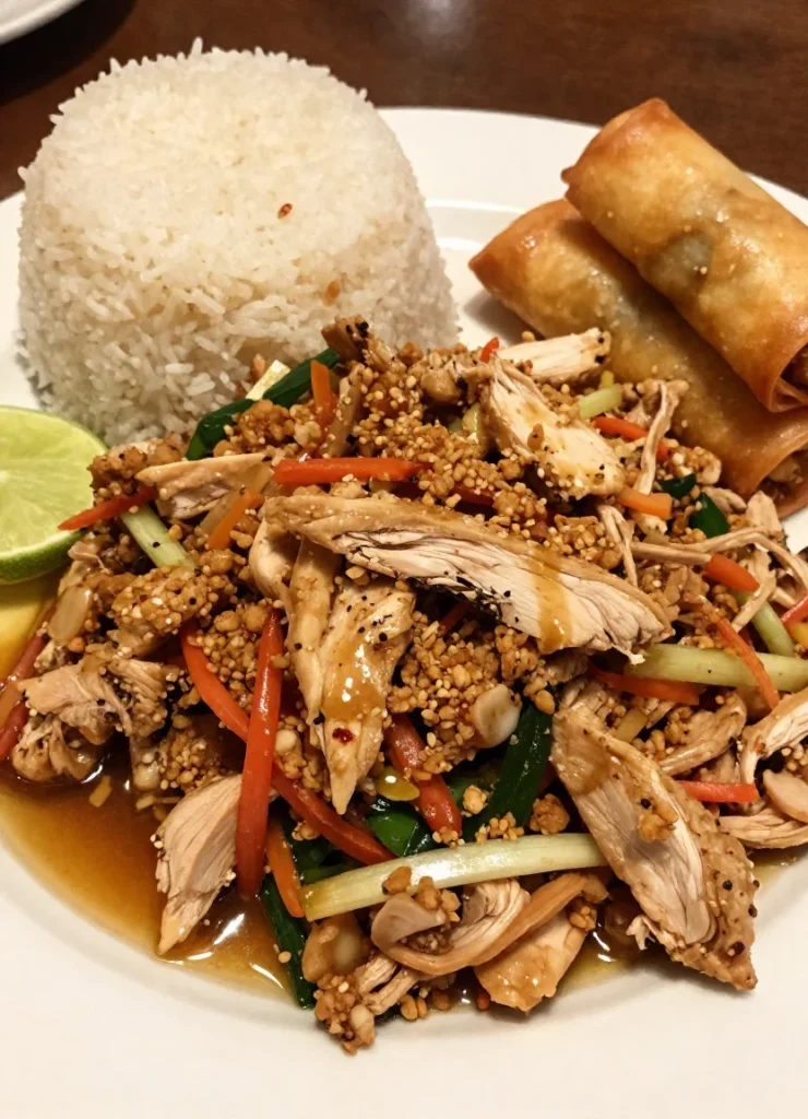 Chopped Thai Salad With Chicken
