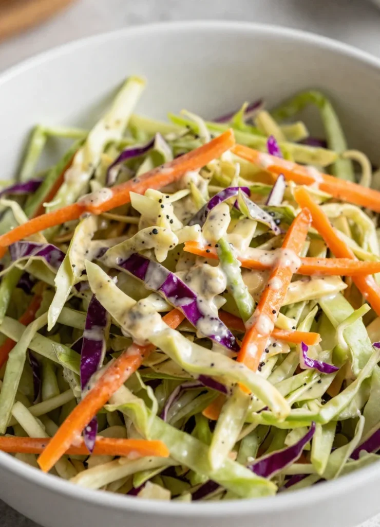 Coleslaw With Poppy Seed Dressing