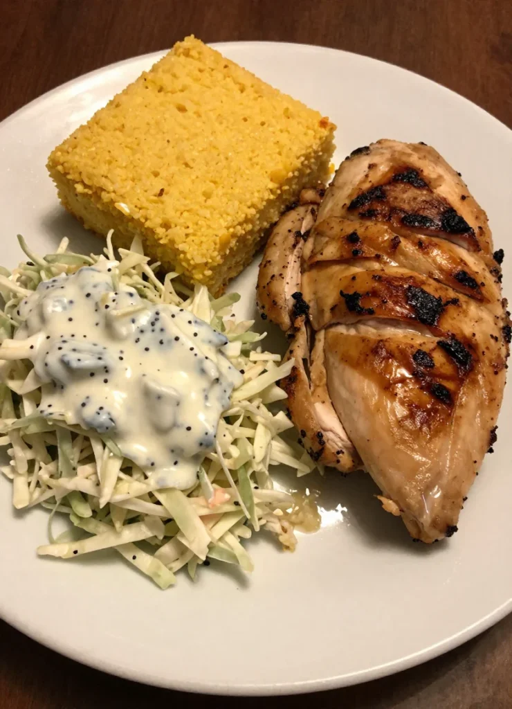 Coleslaw With Poppy Seed Dressing