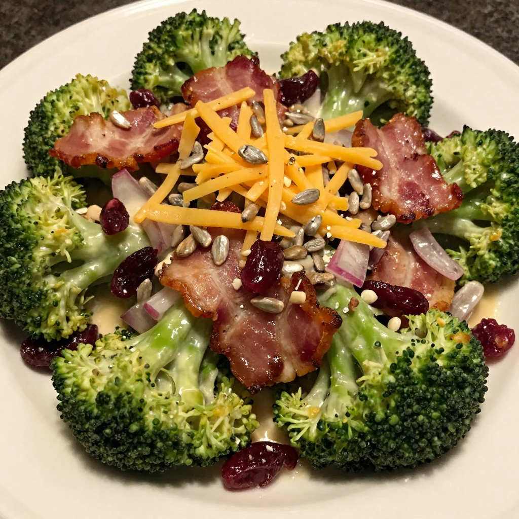 Creamy Broccoli Crunch Salad