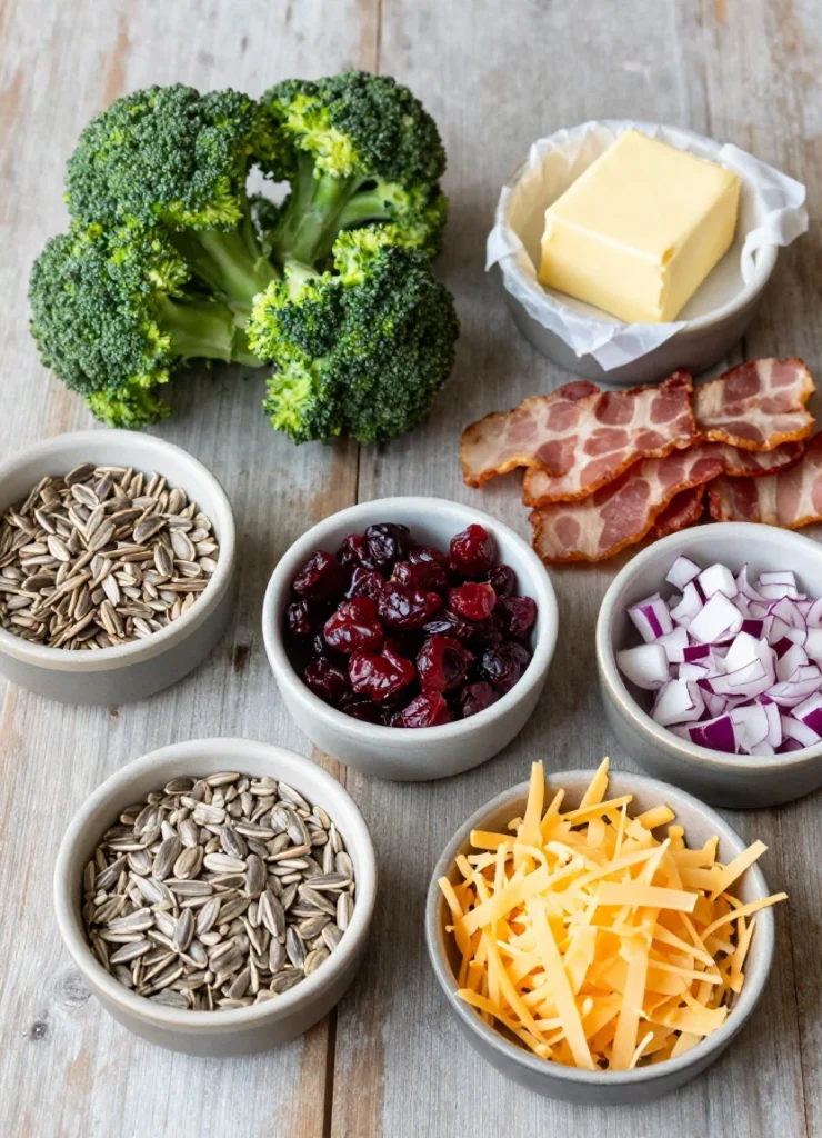 Creamy Broccoli Crunch Salad