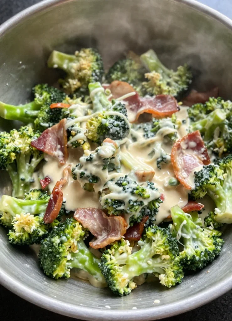 Creamy Broccoli Crunch Salad