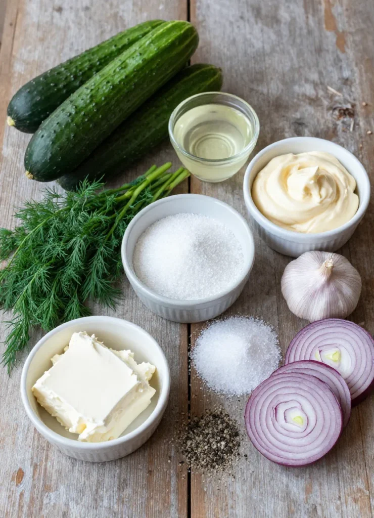 Creamy Cucumber Salad