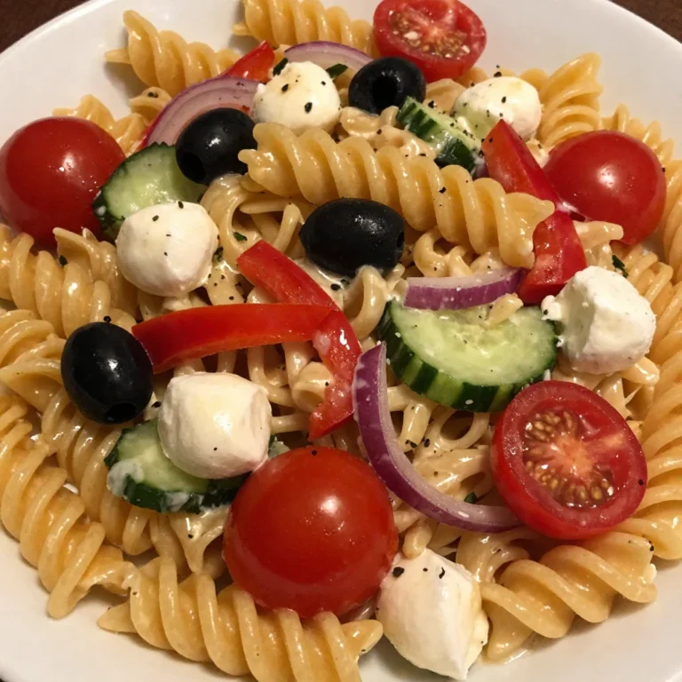 Creamy Italian Pasta Salad