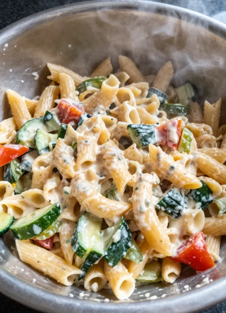 Creamy Italian Pasta Salad