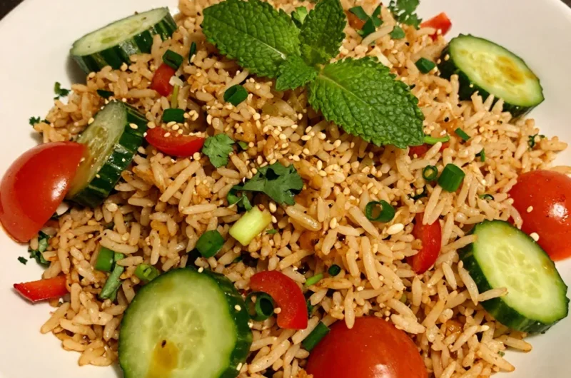 Crispy Rice Salad