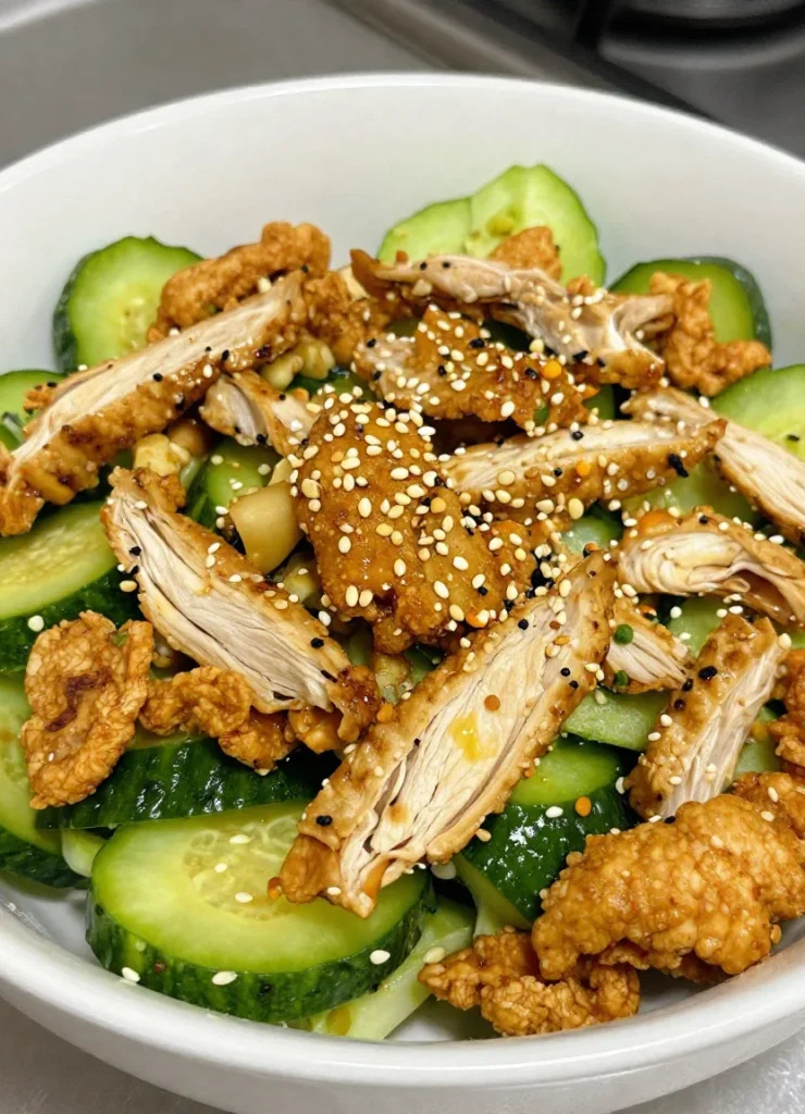 Crunchy Asian Chicken Salad