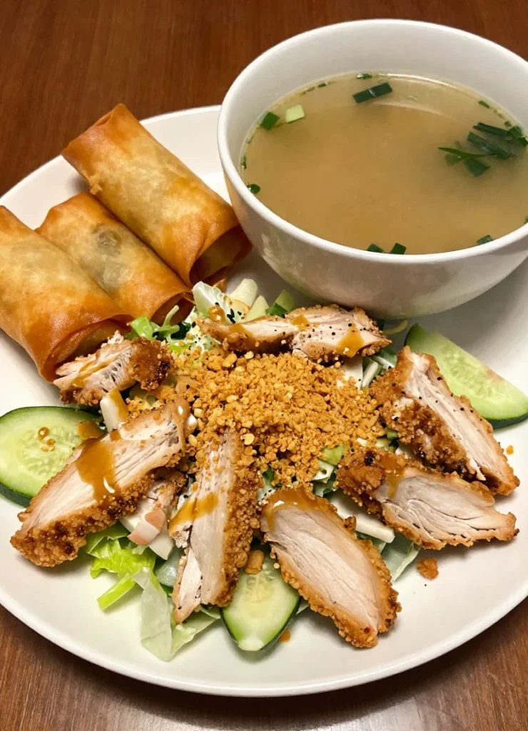 Crunchy Asian Chicken Salad