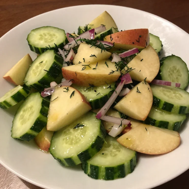 Cucumber Apple Salad