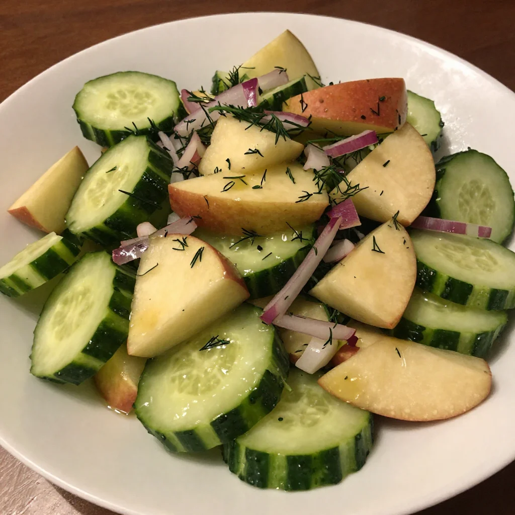 Cucumber Apple Salad