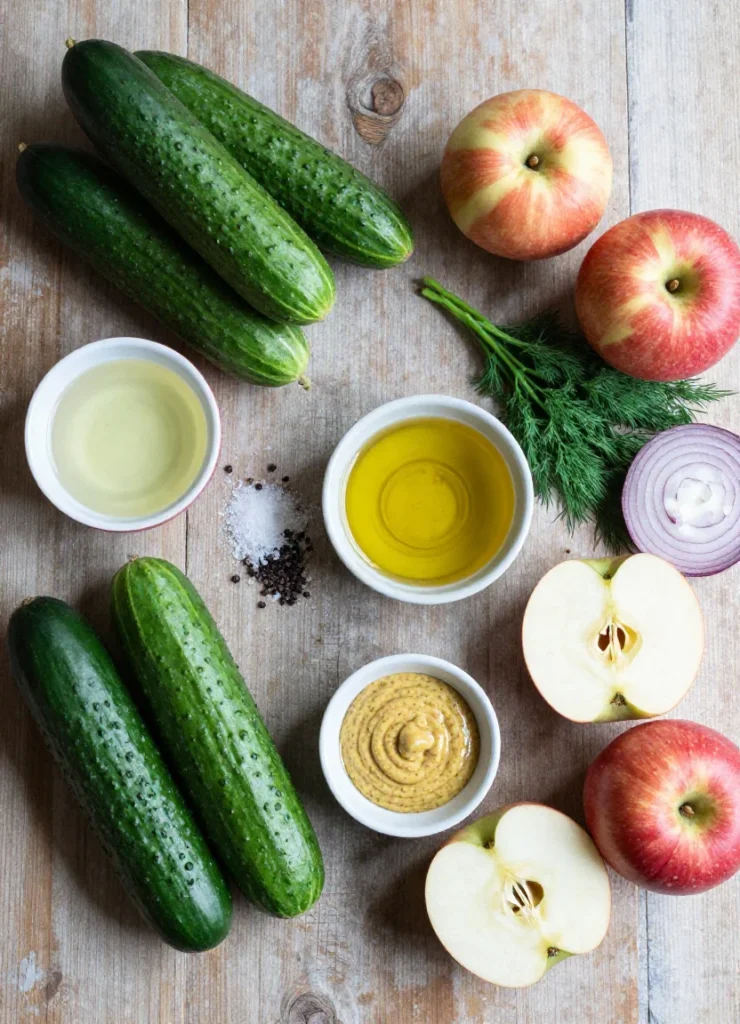 Cucumber Apple Salad