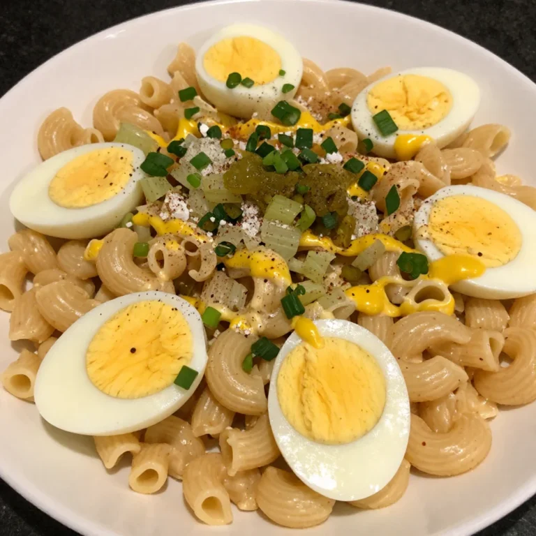 Deviled Egg Pasta Salad