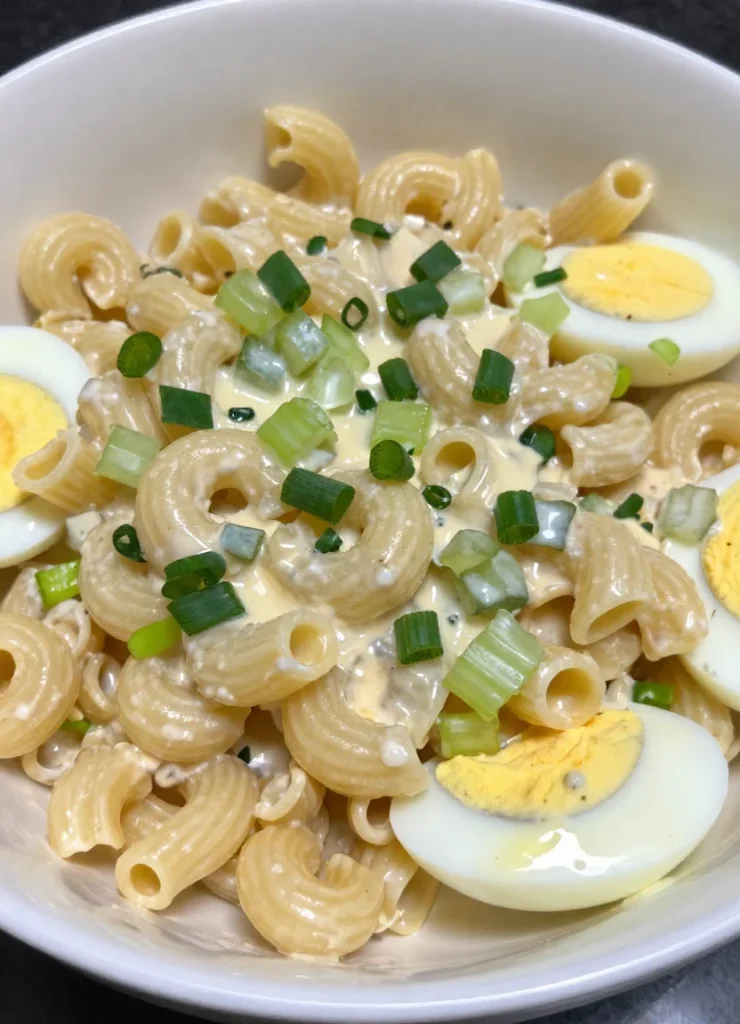 Deviled Egg Pasta Salad