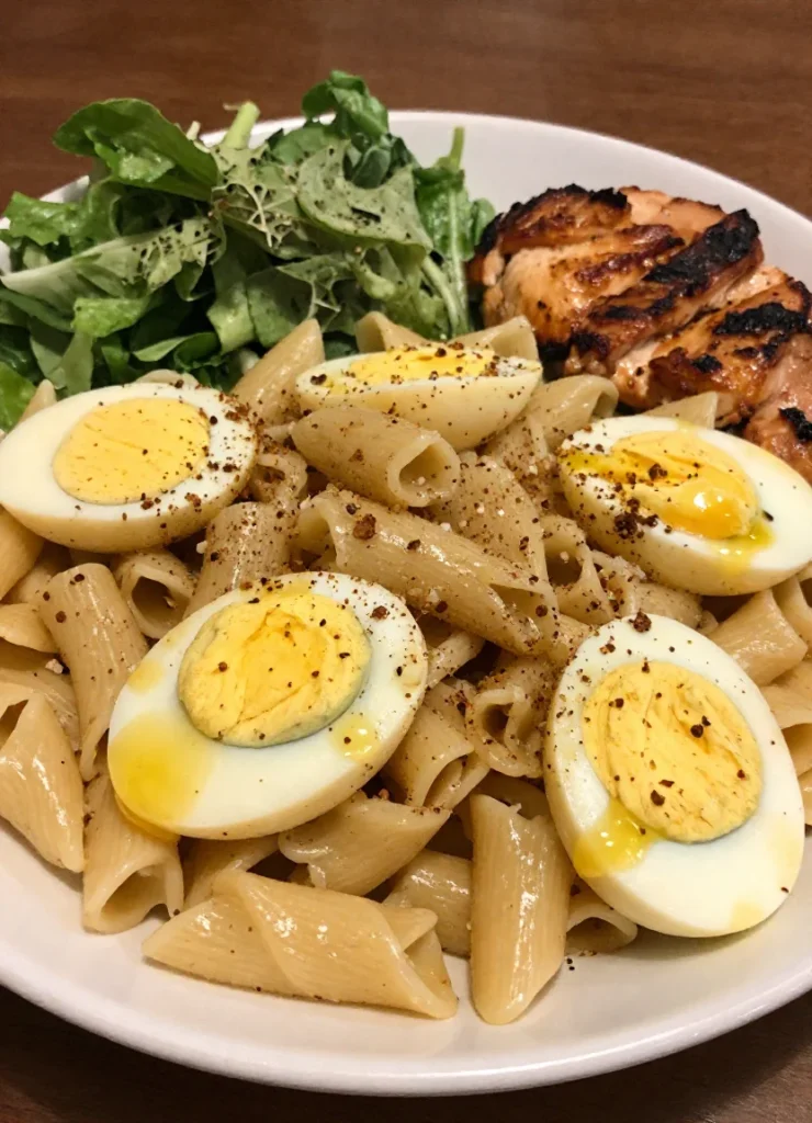 Deviled Egg Pasta Salad