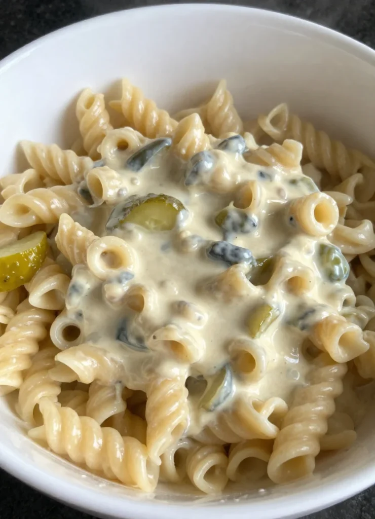 Dill Pickle Pasta Salad TikTok Viral