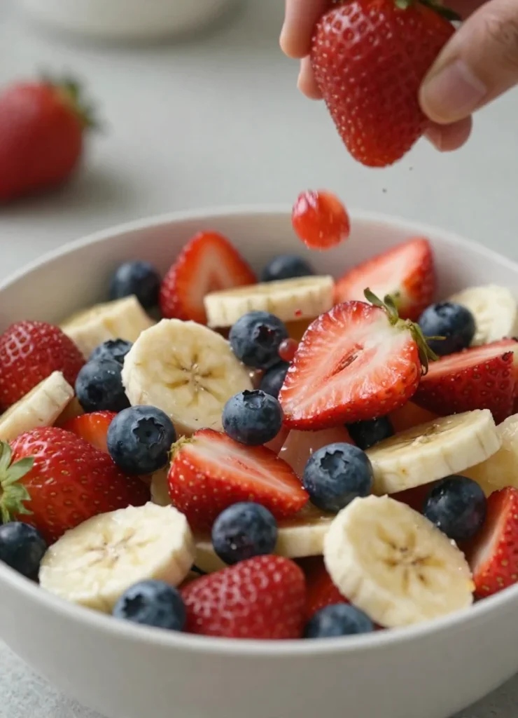 Easy Patriotic Fruit Salad
