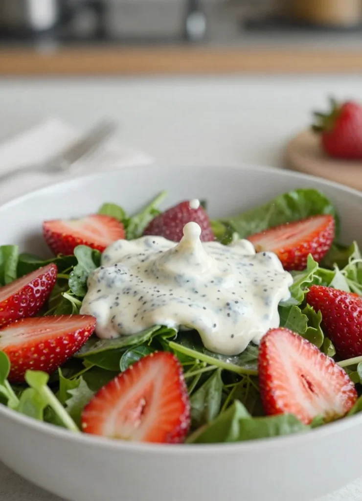 Strawberry Salad With Poppyseed Dressing