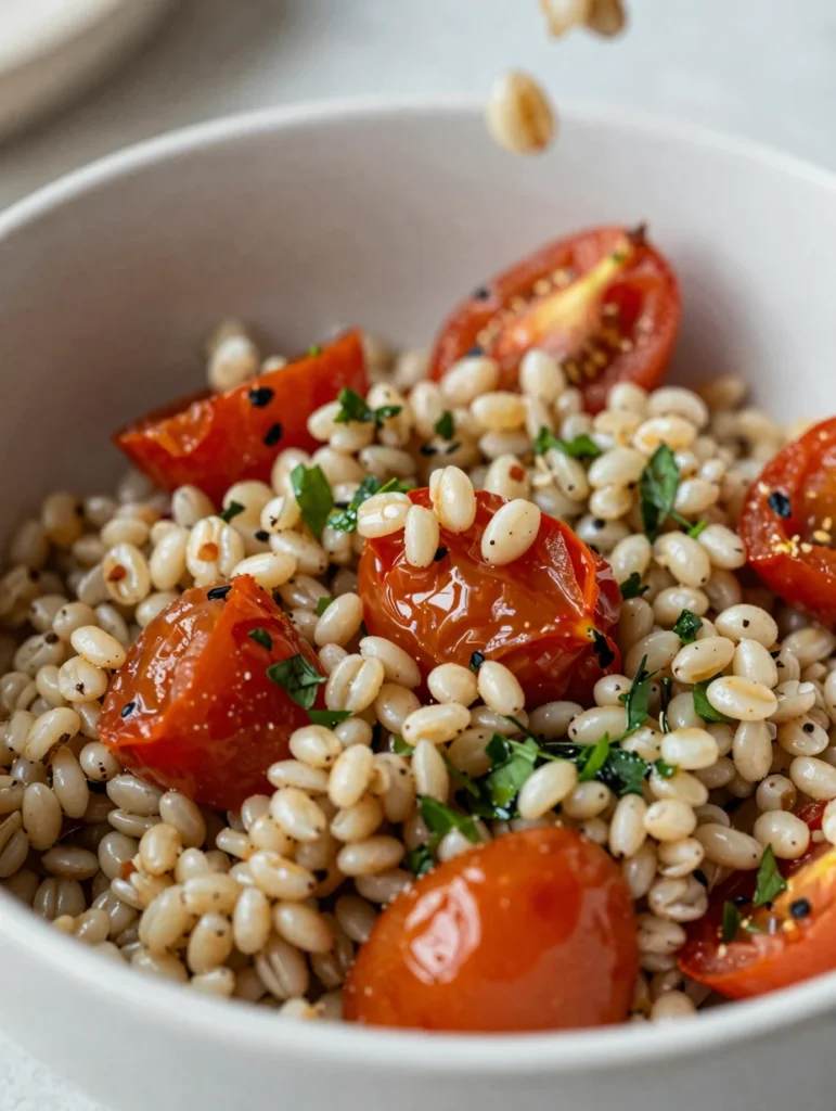 Barley and Roasted Tomato Salad