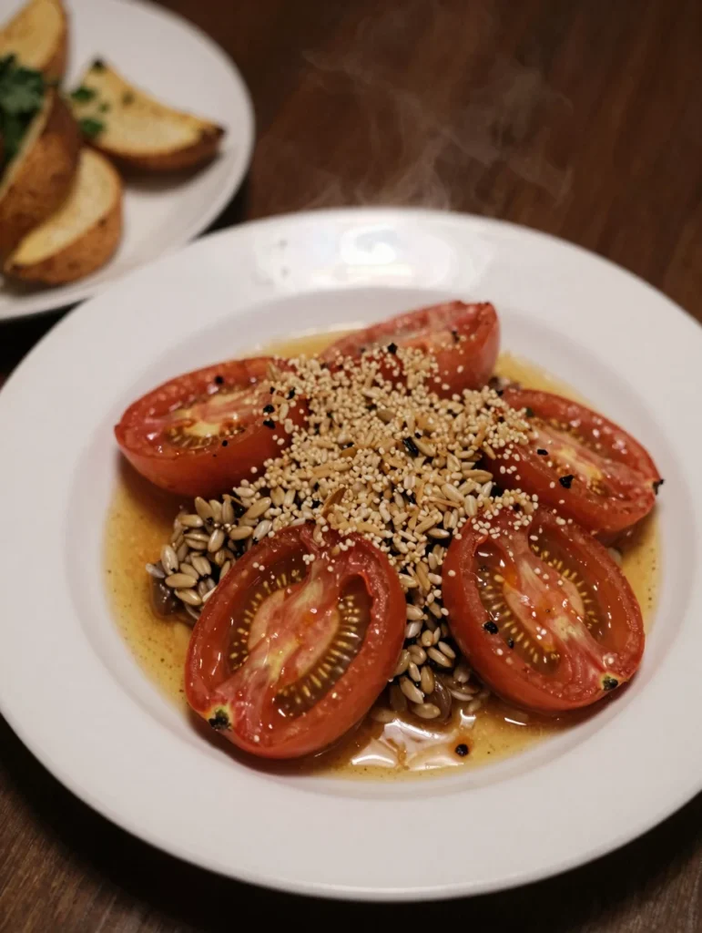 Barley and Roasted Tomato Salad