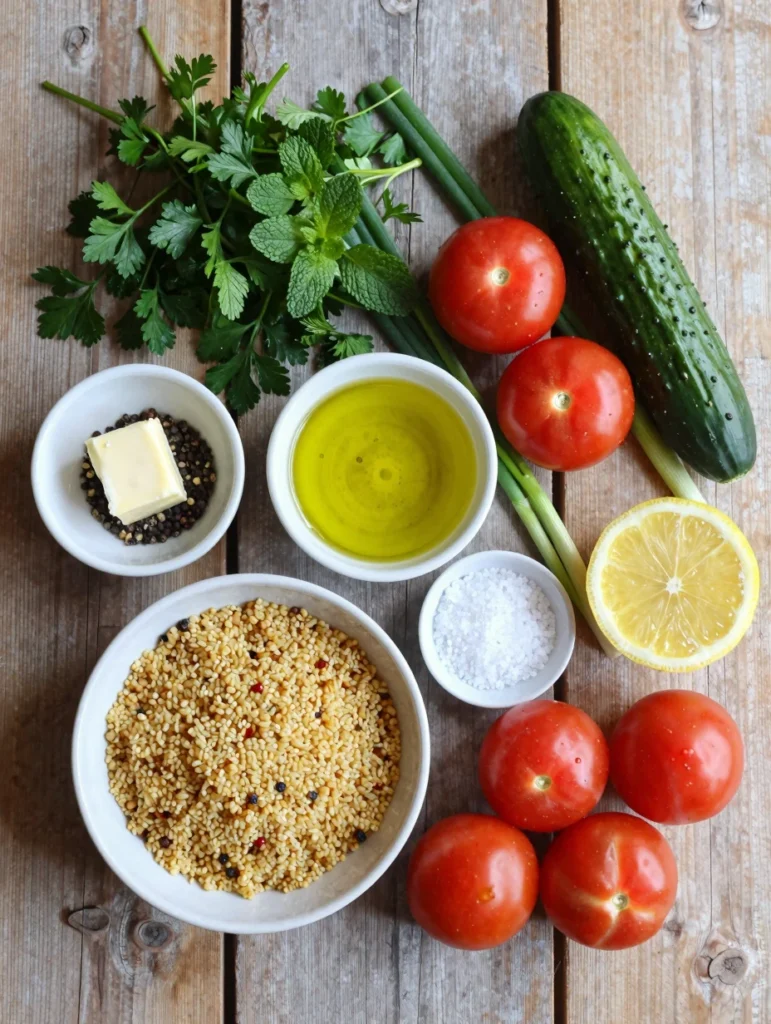 Bulgur Wheat Tabbouleh