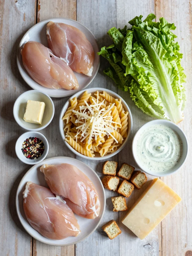 Chicken Caesar Pasta Salad