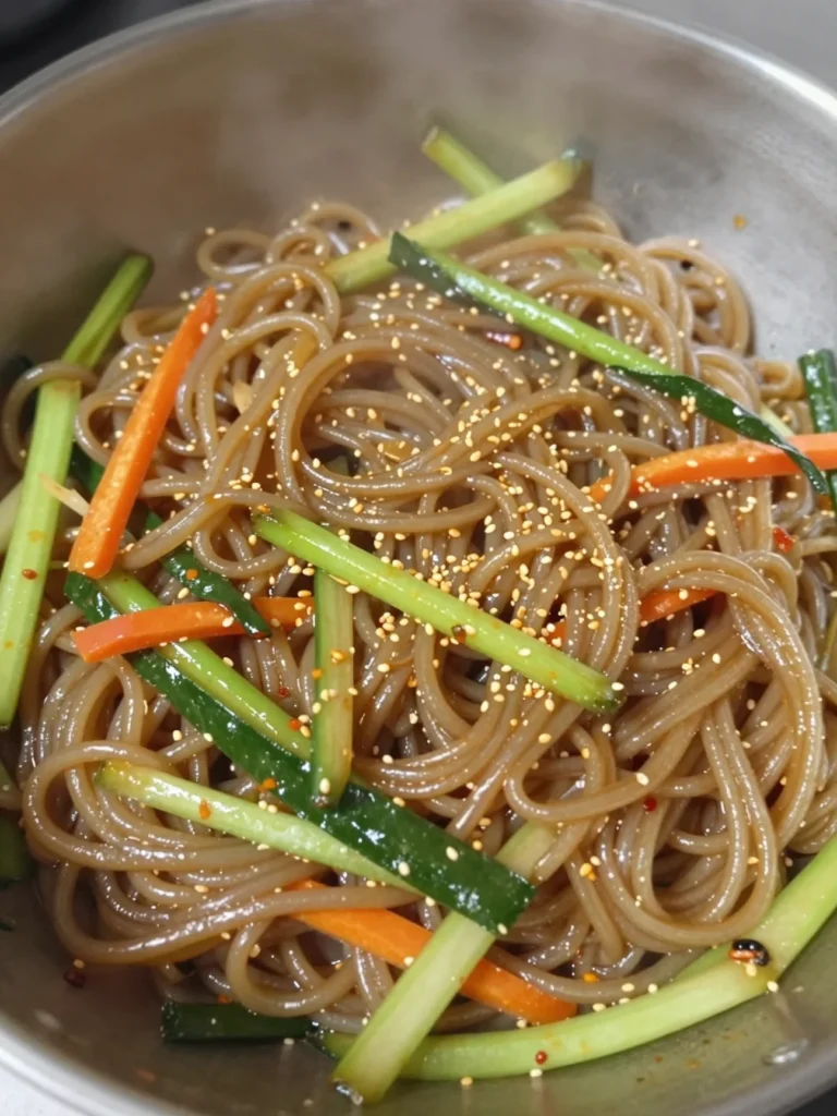 Cold Sesame Noodle Salad