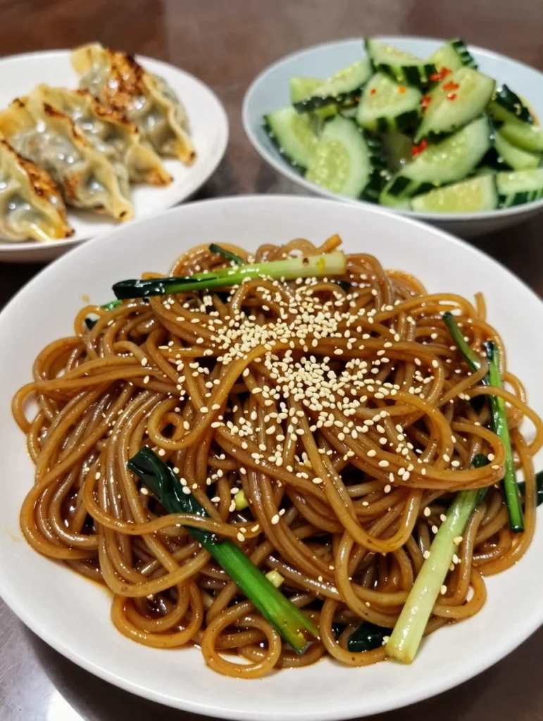 Cold Sesame Noodle Salad