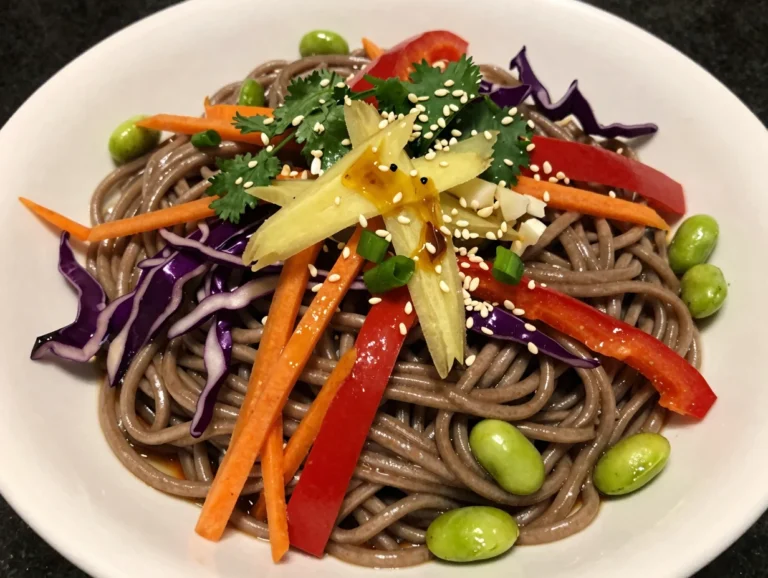 Cold Soba Noodle Salad