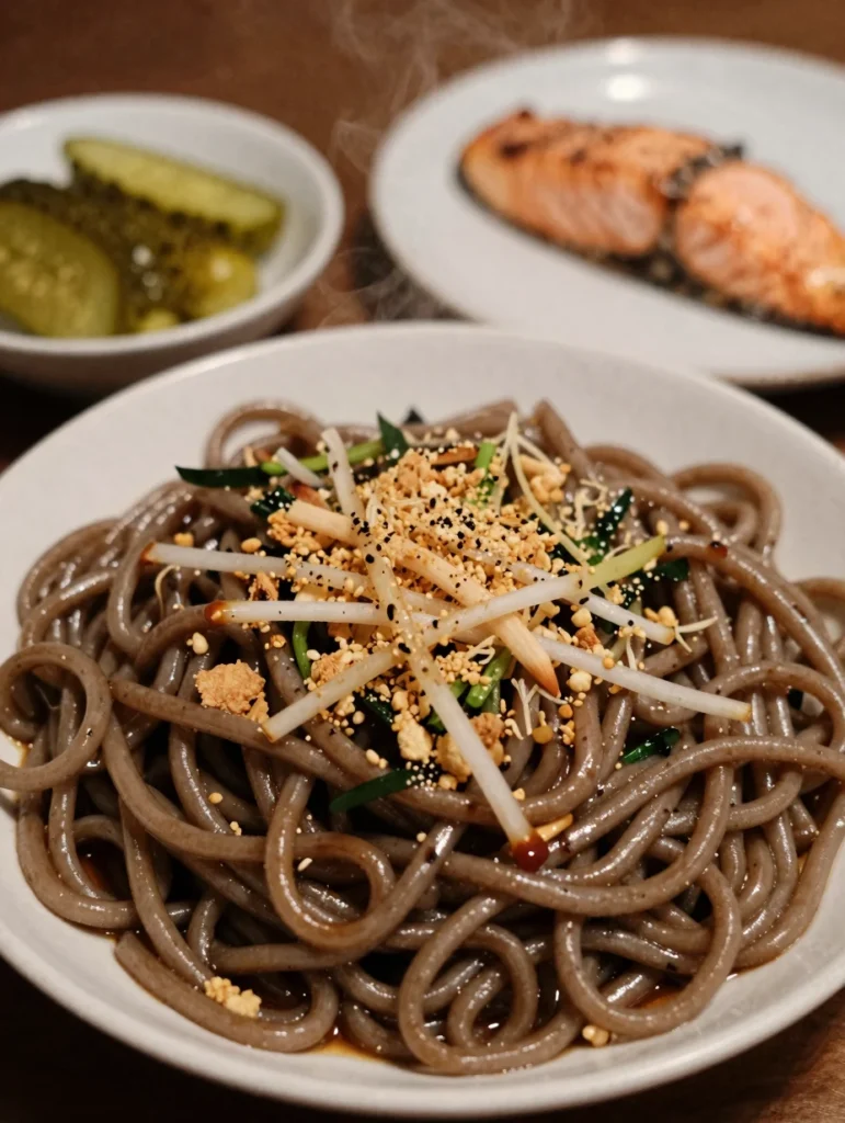 Cold Soba Noodle Salad