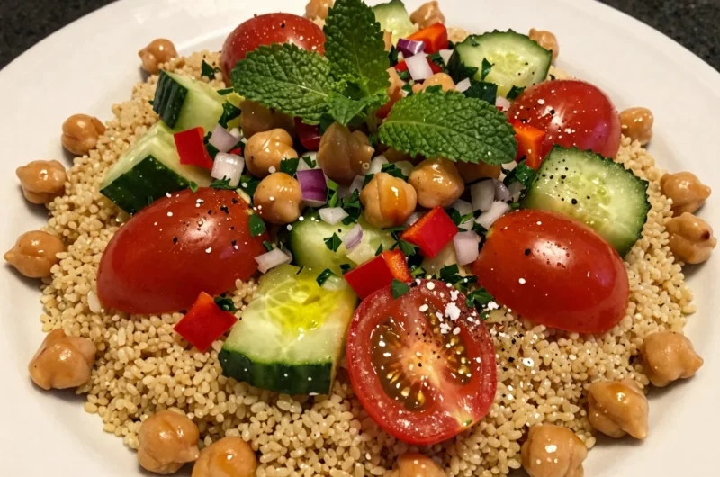 Couscous and Chickpea Salad