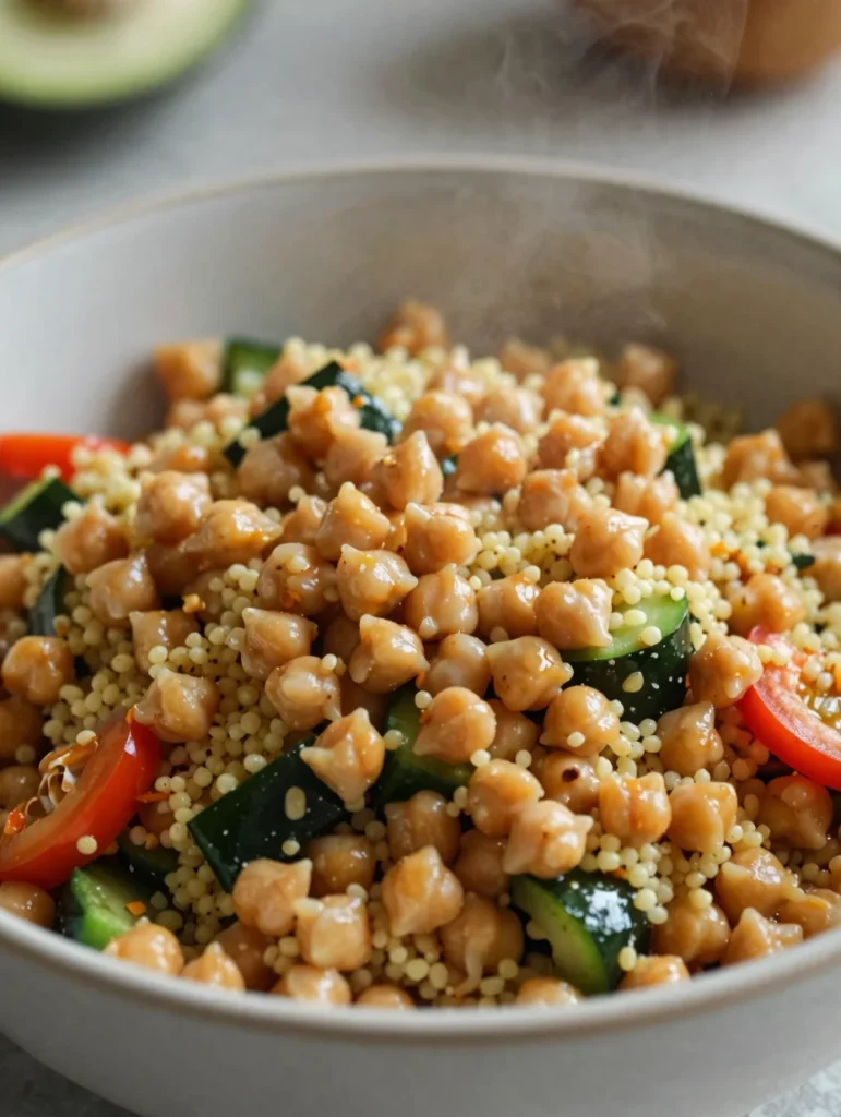 Couscous and Chickpea Salad