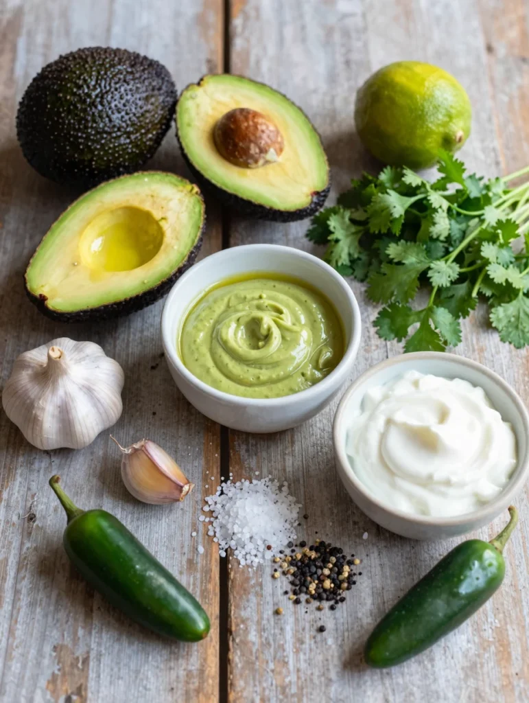Creamy Avocado Dressing