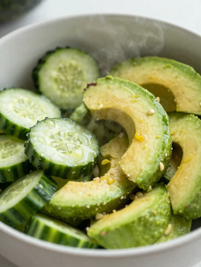 Cucumber Avocado Salad