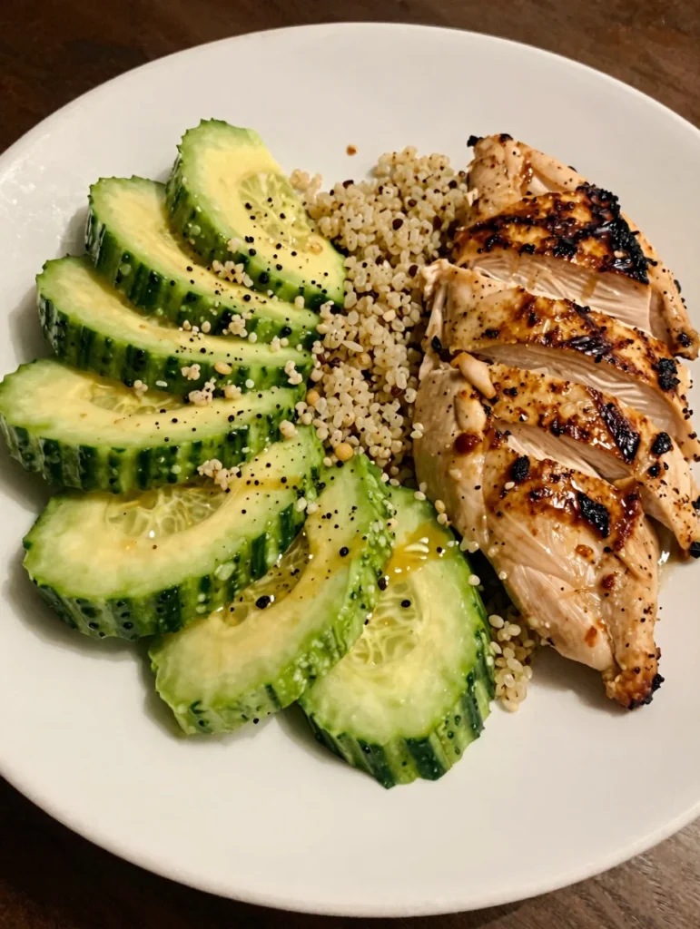 Cucumber Avocado Salad