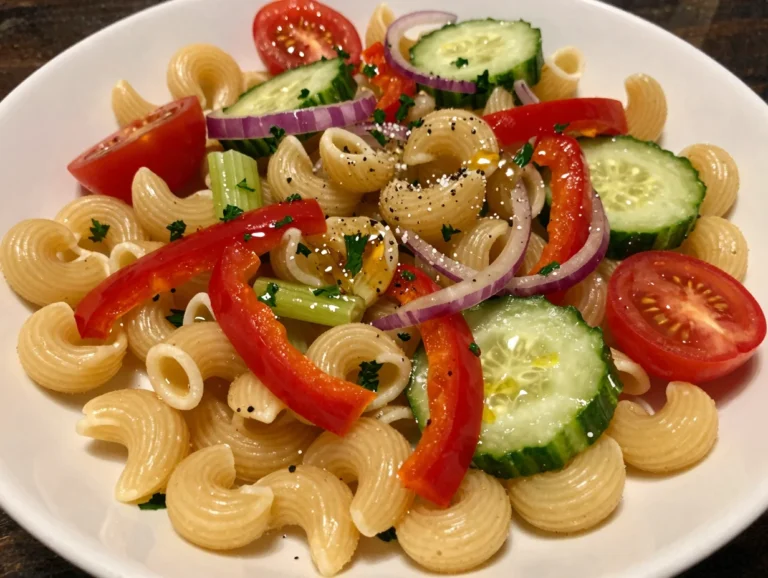 Elbow Pasta Summer Salad
