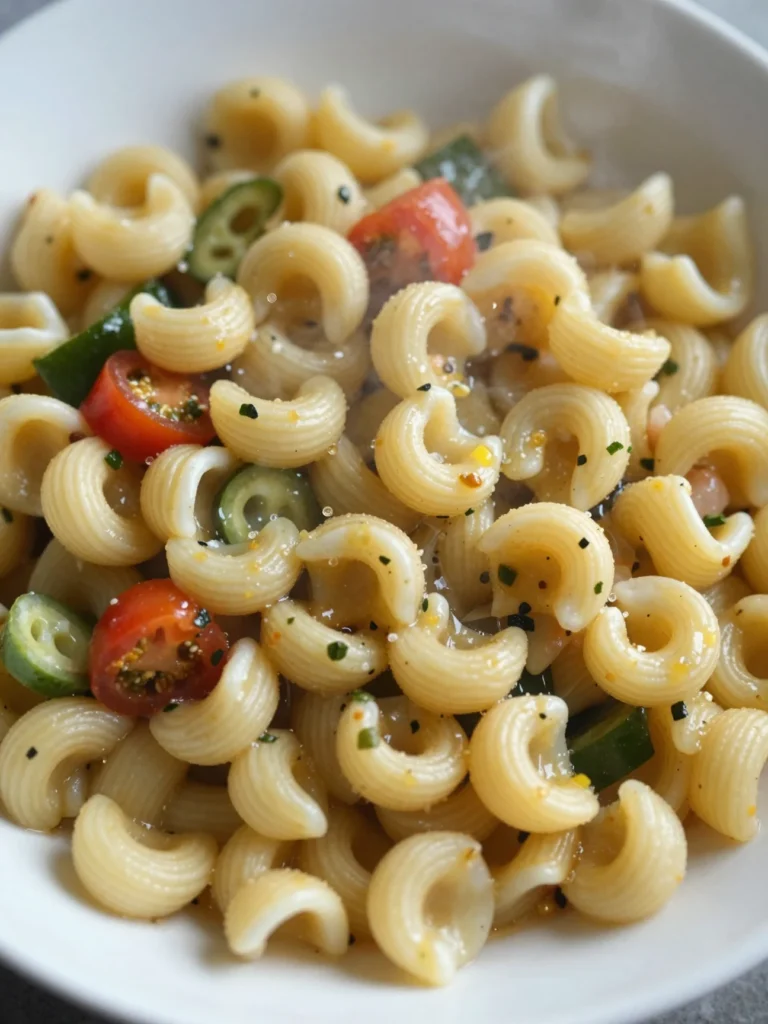 Elbow Pasta Summer Salad