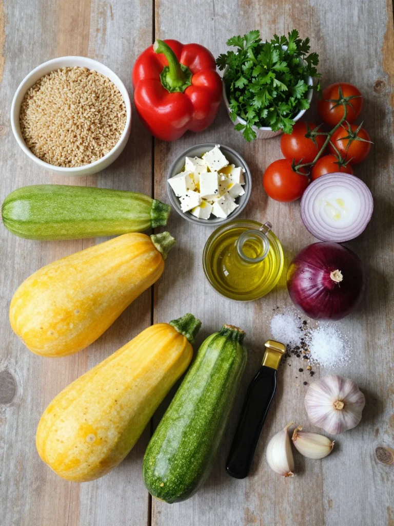 Farro and Roasted Veggie Salad