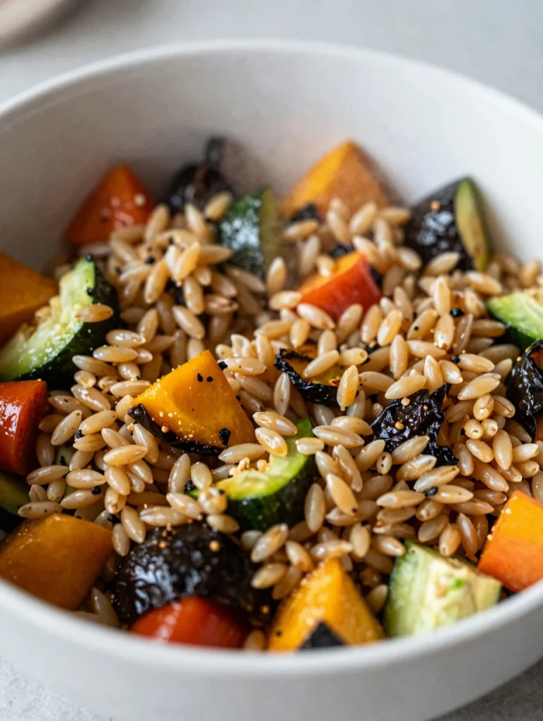 Farro and Roasted Veggie Salad