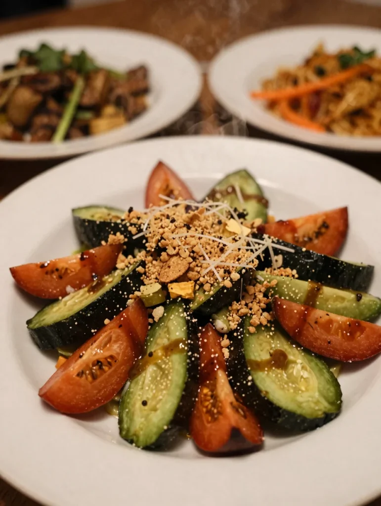 Farro and Roasted Veggie Salad