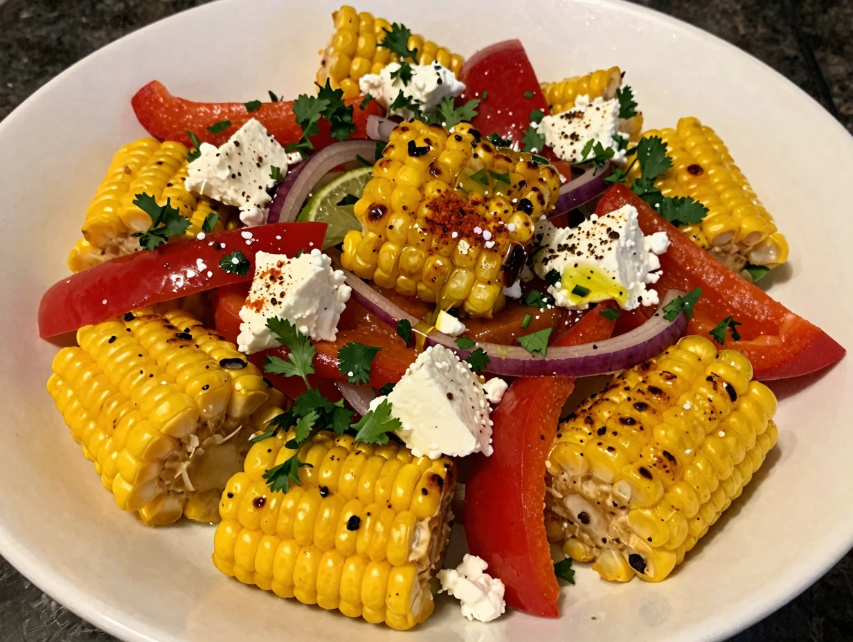 Grilled Corn Salad