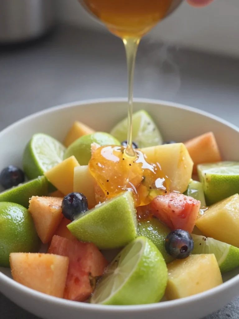 Honey Lime Fruit Salad