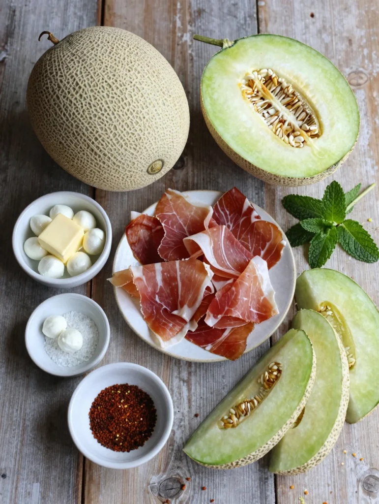 Honeydew Prosciutto Salad